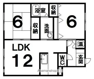 レジデンス寿【2階】の間取り