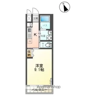 ALBAGRANDE アルバグランデ【2階】の間取り