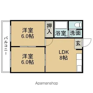 伊藤マンション【3階】の間取り