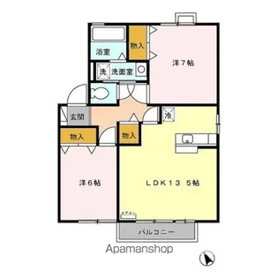 ウィルモア五輪【2階】の間取り