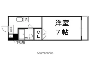 ハイツグリンカ【203号室】の間取り