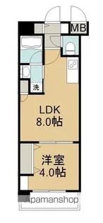 サンロージュ大分駅前【6階】の間取り