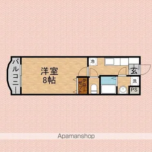 カンパーナ【106号室】の間取り
