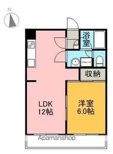 グレイス壱番館【402号室】の間取り