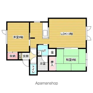 プレンティⅡ【2階】の間取り
