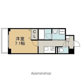 カルマート【4階】の間取り