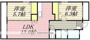 エトワール柴【2階】の間取り