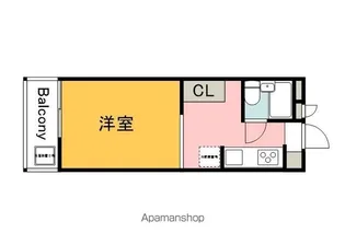 ハイムかんだ【204号室】の間取り