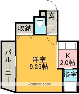 ハイコート文京台ウエスト【401号室】の間取り