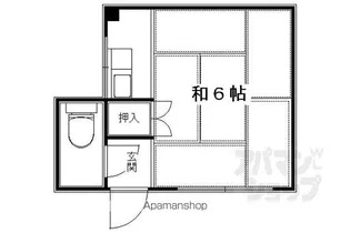 今出川マンション【307号室】の間取り