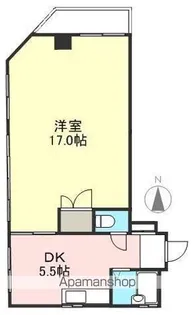 ミユキ第一ビル【401号室】の間取り