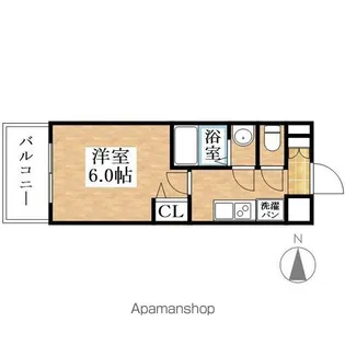 プレサンス尾張一宮ジュレア【9階】の間取り