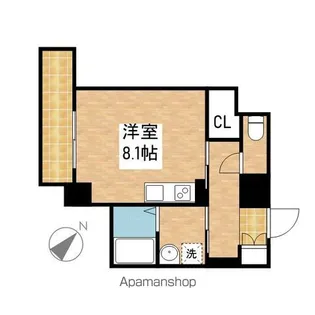 PLATZ TACHIBANA(プラッツタチバナ)【10階】の間取り