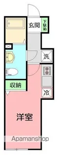 フローラ湘南茅ヶ崎【2階】の間取り