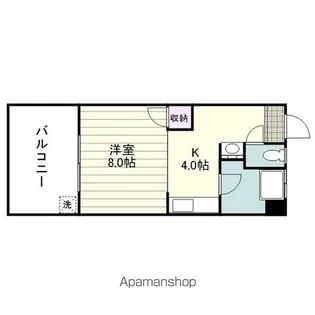 柳田ビル【202号室】の間取り