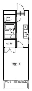 コーポ杉本【1階】の間取り