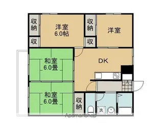 センチュリーハイツ【2階】の間取り