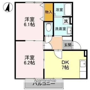 パナステージ 四季の郷 C【1階】の間取り