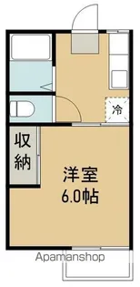 ベルゾーネ高砂【1階】の間取り