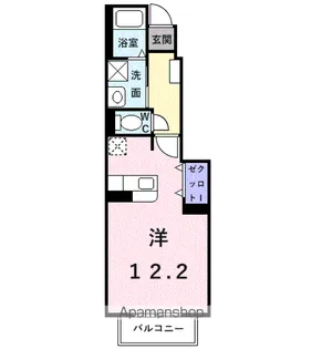 シャン・ノールⅡ【1階】の間取り