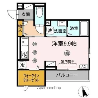 ロイヤルステージ東津田A棟【3階】の間取り