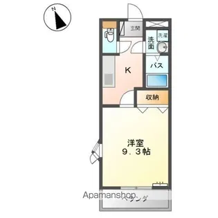 プレパルク【2階】の間取り