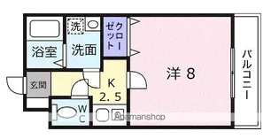 フレンドリーとも【3階】の間取り