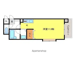 ライオンズマンション盛岡内丸【7階】の間取り