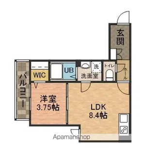 AJ津田沼Ⅴ【1階】の間取り