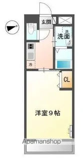 サンパレス東山崎【1階】の間取り