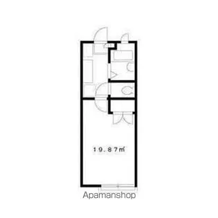 BROWNHOMES【2階】の間取り