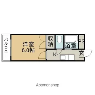 ピアモトマチ【2階】の間取り