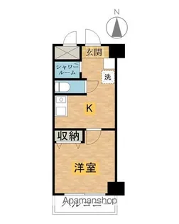 グロブナーハウス八王子Ⅱ【327号室】の間取り