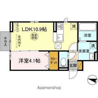 エスカレーズ【1階】の間取り