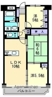 プロスパー三条【7階】の間取り