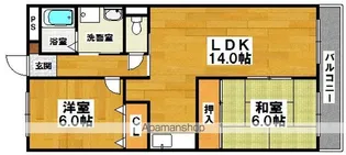 ソレアードカーサ【2階】の間取り
