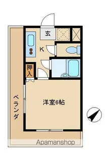 すずめビル【3階】の間取り
