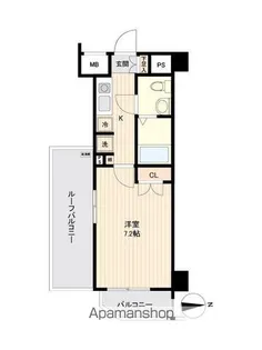 オーキッドレジデンス大泉学園【5階】の間取り