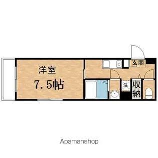 リヴェールイノウエ【6階】の間取り