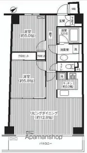 ウィスタ高井戸【3階】の間取り