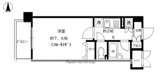 ルナ・シエモア【1階】の間取り