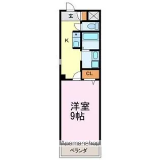 瀬々ら木ハイツ【1階】の間取り