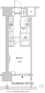 ザ・パークハビオ目白タワー【6階】の間取り