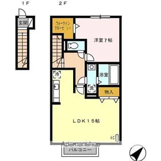 ニュー エクセル【2階】の間取り