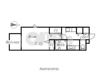 パルティール黒川アネックス【301号室】の間取り