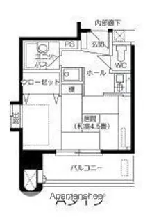 ヴィラフリーデ平和通【805号室】の間取り