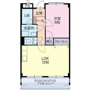 LIMPIAパストラーレ【103号室】の間取り