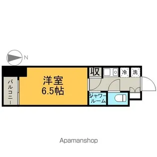 N.S.ZEAL東別院「エヌエスジールヒガシベツイン」【2階】の間取り