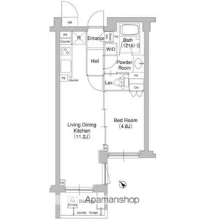 コンフォリア原宿【4階】の間取り