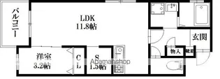 ロイズ空港前【4階】の間取り
